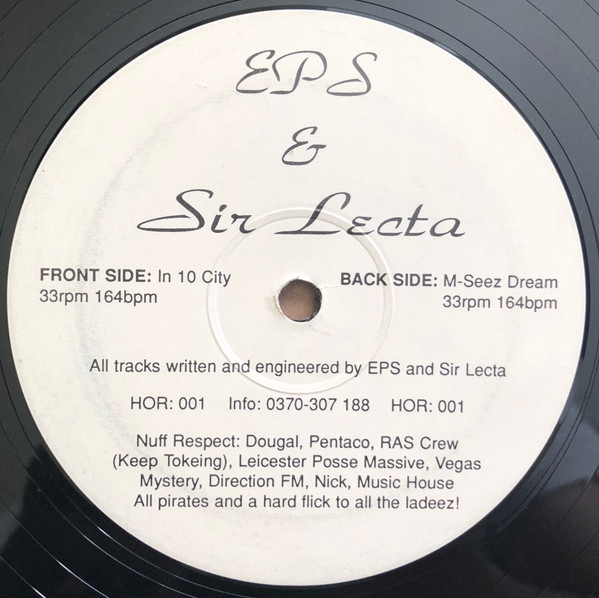 EPS & Sir Lecta - In 10 City / M-Seez Dream | Highly Offensive Records (HOR: 001)