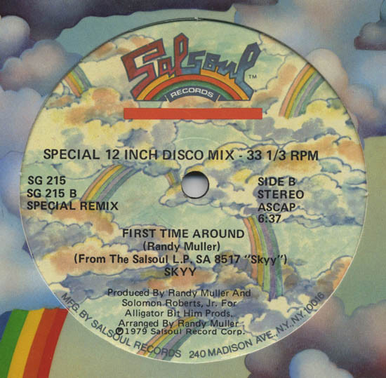 Skyy - First Time Around | Salsoul Records (SG 215) - 2 Skyy - First Time Around | Salsoul Records (SG 215) - 2