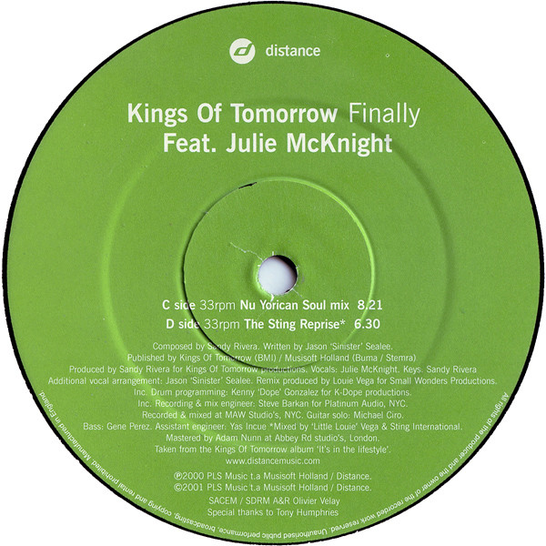 Kings Of Tomorrow Feat. Julie McKnight - Finally | Distance (Di2026) - 5