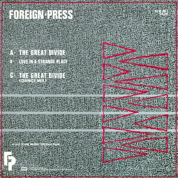 Foreign Press - The Great Divide | EMI (12EMI 5430) - 2