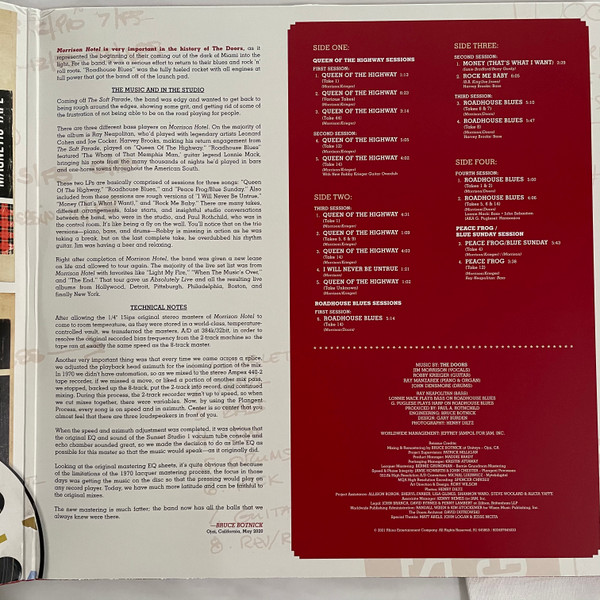 The Doors - Morrison Hotel Sessions 2 LP RSD | Rhino Records (R1 645865) - 3 The Doors - Morrison Hotel Sessions 2 LP RSD | Rhino Records (R1 645865) - 3