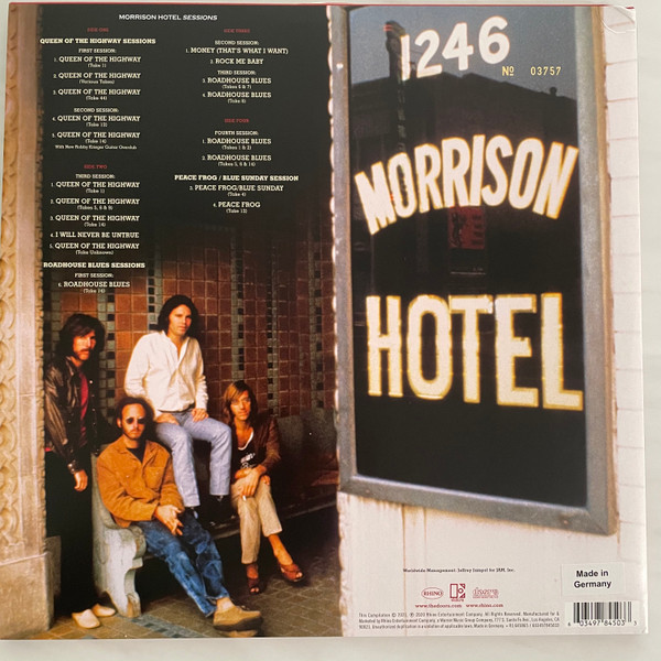 The Doors - Morrison Hotel Sessions 2 LP RSD | Rhino Records (R1 645865) - 4 The Doors - Morrison Hotel Sessions 2 LP RSD | Rhino Records (R1 645865) - 4