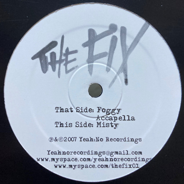 The Fix - Foggy / Misty | Yeah:No Recordings (FIX 97) - main