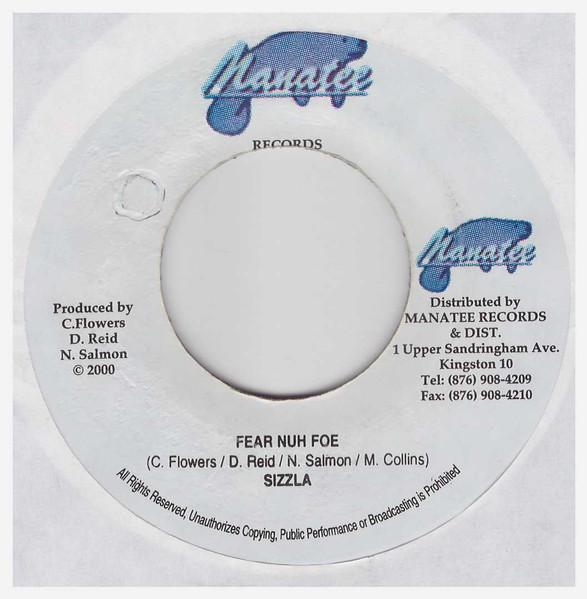 Sizzla - Fear Nuh Foe | Manatee Records (none)