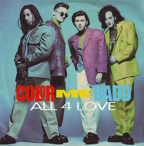Color Me Badd - All 4 Love | Giant Records (W 0053 (T)) - main