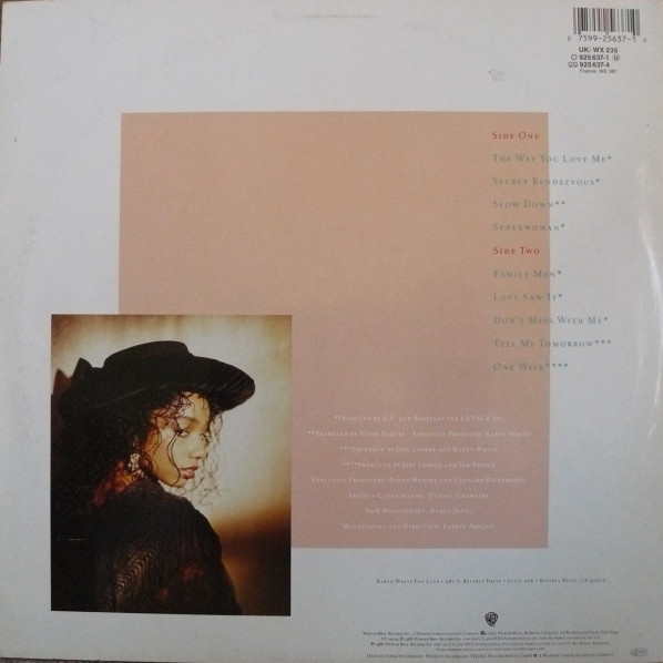 Karyn White - Karyn White | Warner Bros. Records (WX 235) - 2