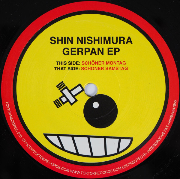 Shin Nishimura - Gerpan EP | Toktok Records (TOKTOKRECORDS 010)