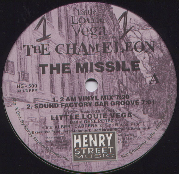 Louie Vega Presents The Chameleon - The Missile | Henry Street Music (HS-500) - main Louie Vega Presents The Chameleon - The Missile | Henry Street Music (HS-500) - main