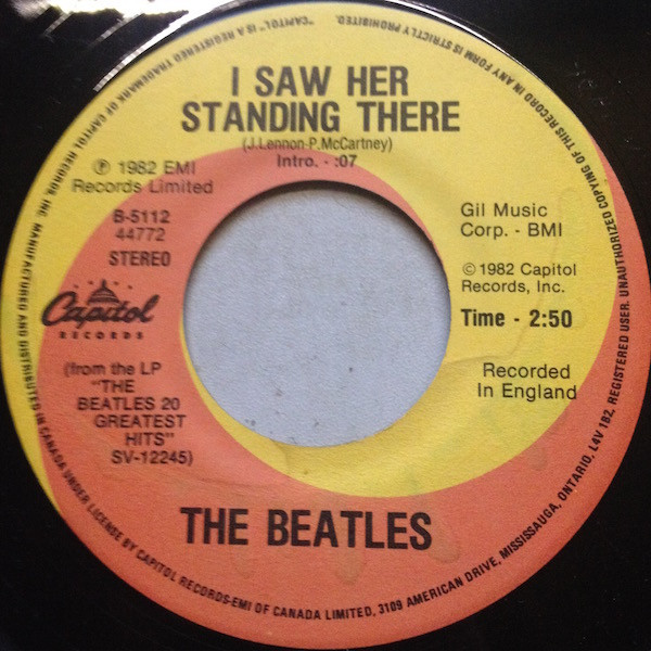 The Beatles - I Want To Hold Your Hand | Capitol Records (B-5112) - 2