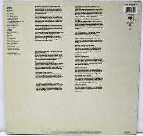 Various - CBS Jazz Masterpieces - Sampler Volume I | CBS (CBS 450979 1) - 2