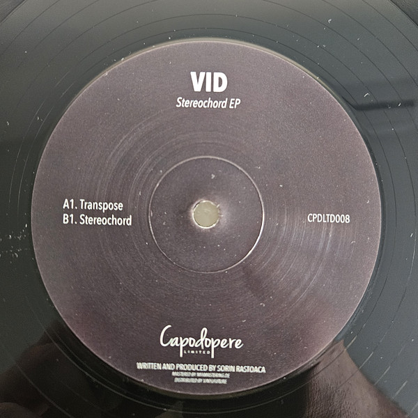 Vid - Stereochord EP | Capodopere (CPLTD008)