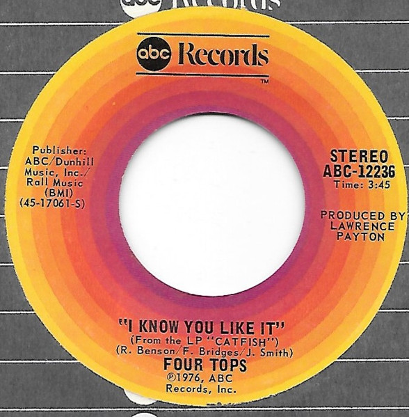 Four Tops - Feel Free / I Know You Like It | ABC Records (ABC-12236) - 2