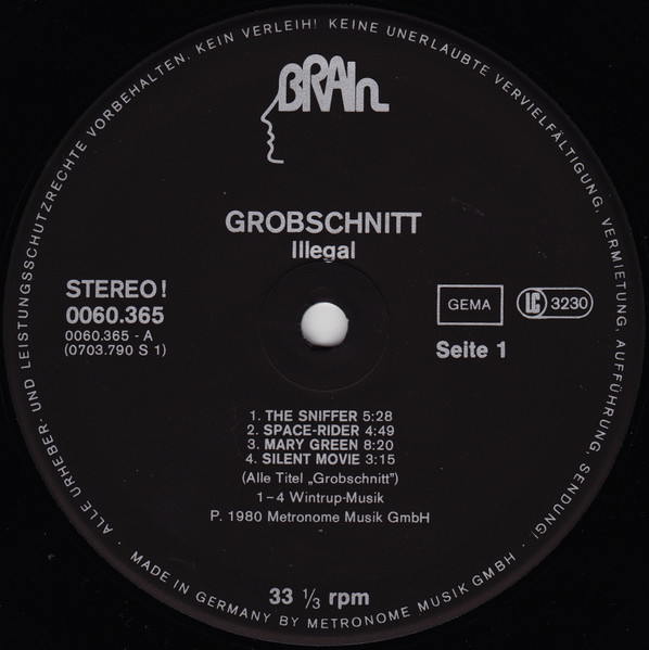 Grobschnitt - Illegal | Brain (0060.365) - 3