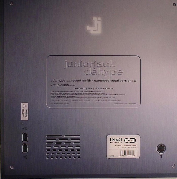 Junior Jack - Da Hype & Stupidisco | [PIAS] Recordings (PIASB 067 T) - 2
