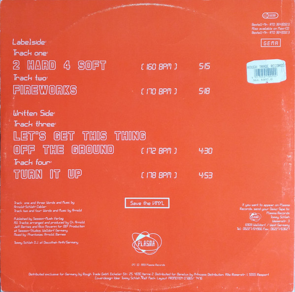 Global Hardcore Source - Fast E.P. | P.L.A.S.M.A Records (RTD 364.1002.0) - 2