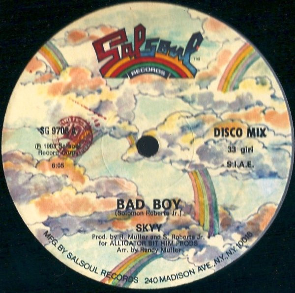 Skyy - Bad Boy | Salsoul Records (SG 9708) - 4