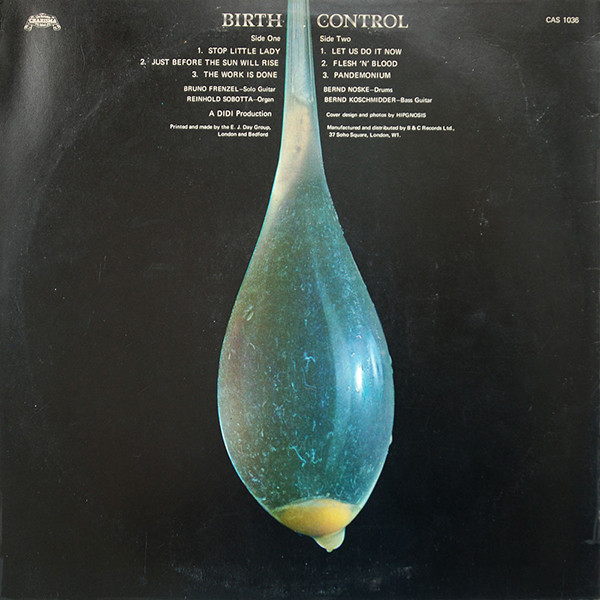 Birth Control - Birth Control | Charisma (CAS-1036) - 2