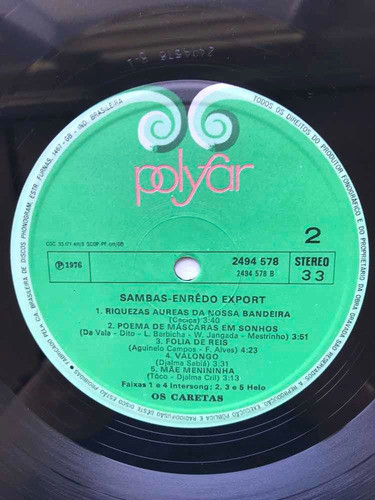 Os Caretas - Festival Do Samba | Polyfar (2494 578) - 4