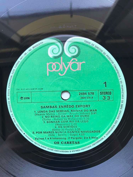 Os Caretas - Festival Do Samba | Polyfar (2494 578) - 3