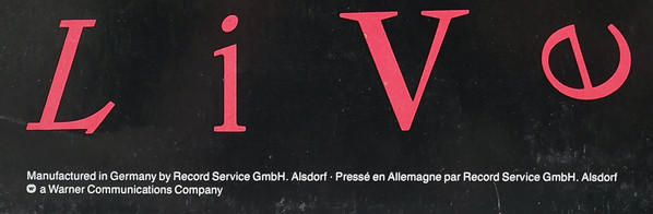 The Manhattan Transfer - Live | Atlantic (781 723-1) - 4