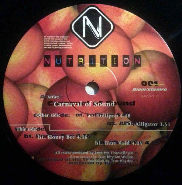 Carnaval Of Sound - Lollipop | Nutrition (nutrition 001) - 4