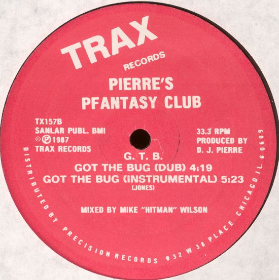 Pierre's Pfantasy Club - G. T. B. | Trax Records (TX157) - 2
