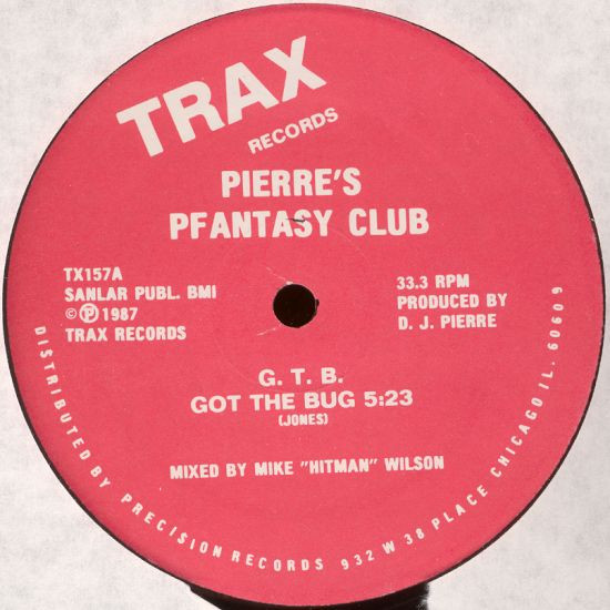 Pierre's Pfantasy Club - G. T. B. | Trax Records (TX157)