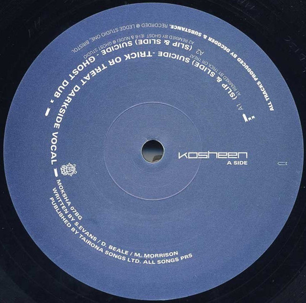 Kosheen - (Slip & Slide) Suicide | Moksha Recordings (MOKSHA 07BG) - 3