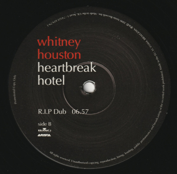 Whitney Houston - Heartbreak Hotel | Arista (heart 1) - 2