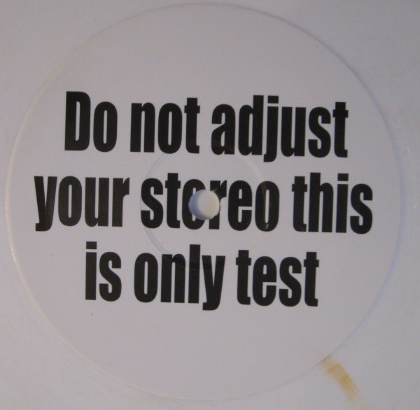 Unknown Artist - Do Not Adjust Your Stereo This Is Only A Test | Not On Label (FREQUENCY-001) - main Unknown Artist - Do Not Adjust Your Stereo This Is Only A Test | Not On Label (FREQUENCY-001) - main