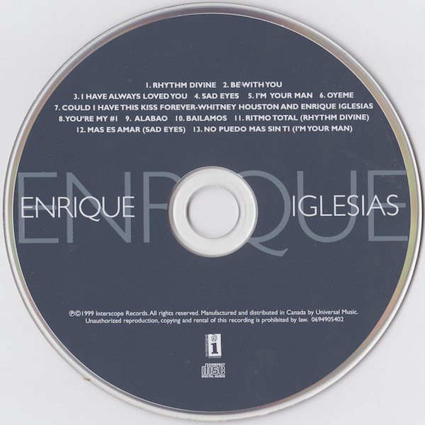 Enrique Iglesias - Enrique | Interscope Records (0694905402) - 3