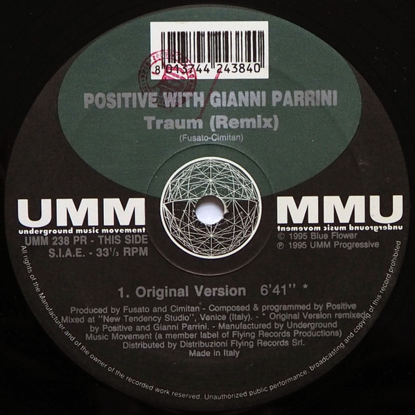 Positive With Gianni Parrini - Traum (Remix) | UMM (UMM 238 PR)
