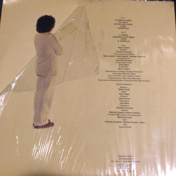 Riccardo Cocciante - ...E Io Canto | RCA Italiana (PL 31421) - 3