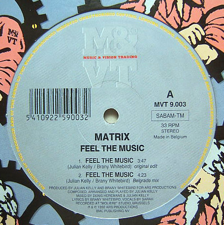 Matrix - Feel The Music | M&VT (Music & Vision Trading) (MVT 9.003)