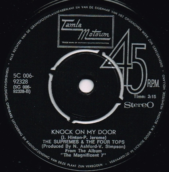 The Supremes & Four Tops - A Taste Of Honey | Tamla Motown (5C 006-92 328) - 4 The Supremes & Four Tops - A Taste Of Honey | Tamla Motown (5C 006-92 328) - 4