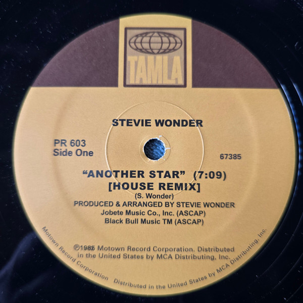 Stevie Wonder - Another Star (House Remix) | Tamla (PR 603)