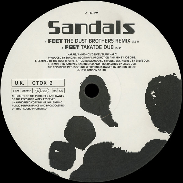 Sandals - Feet | Open Toe Records (OTOX 2) - 2