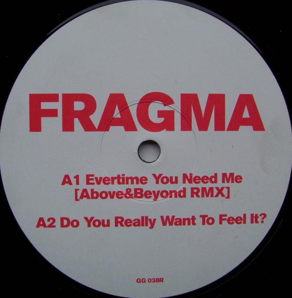 Fragma - Everytime You Need Me (Remixes) | Gang Go Music (GG 038R) - 2