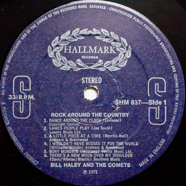 Bill Haley And His Comets - Rock Around The Country | Hallmark Records (SHM 837) - 3 Bill Haley And His Comets - Rock Around The Country | Hallmark Records (SHM 837) - 3