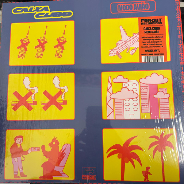 Caixa Cubo Trio - Modo Avião | Far Out Recordings (FARO247LP) Caixa Cubo Trio - Modo Avião | Far Out Recordings (FARO247LP)