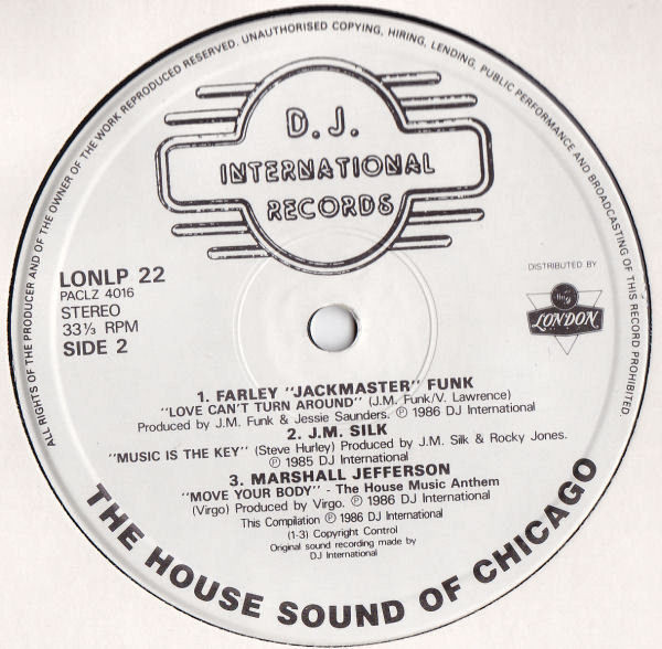 Various - The House Sound Of Chicago | London Records (LON LP 22) - 4