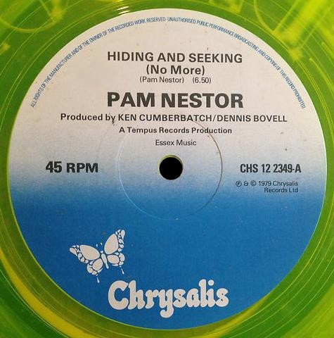 Pam Nestor - Hiding And Seeking (No More) | Chrysalis (CHS 12 2349) - 3