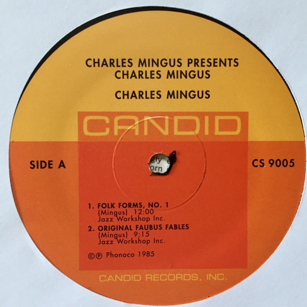 Charles Mingus - Presents Charles Mingus | Candid (CS 9005) - 3