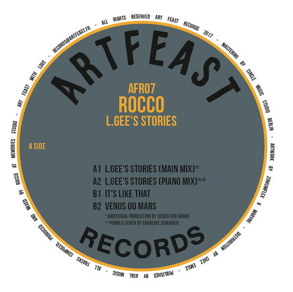 DJ Rocco - L.Gee's Stories | Art Feast Records (AFR07)