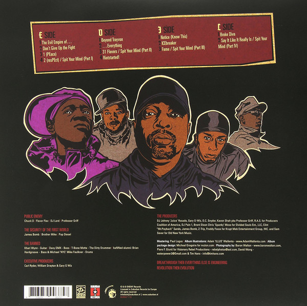 Public Enemy - The Evil Empire Of Everything | Suburban Records (BURBLP 110) - 2