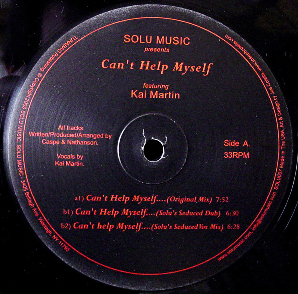 Solu Music - Can't Help Myself | Solu Music (SOLU 007)