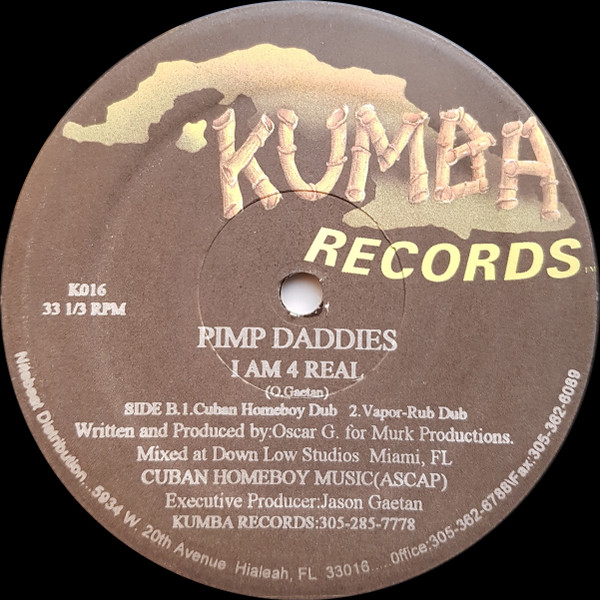 Pimp Daddie$ - I Am 4 Real | Kumba Records (K016) - 4 Pimp Daddie$ - I Am 4 Real | Kumba Records (K016) - 4