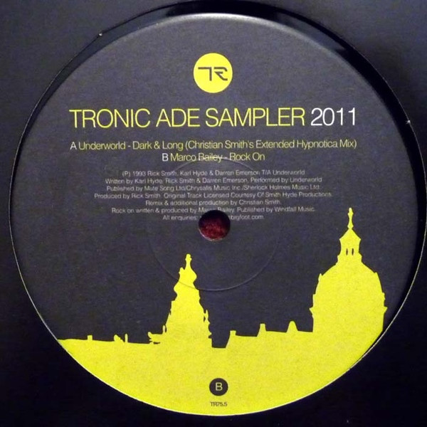 Various - Tronic Ade Sampler 2011 | Tronic (TR75.5)