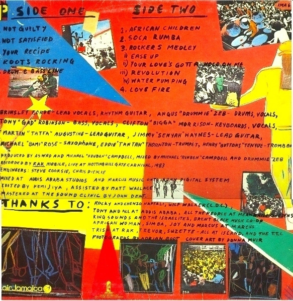 Aswad - Live And Direct | Island Records (IMA 6) - 2 Aswad - Live And Direct | Island Records (IMA 6) - 2