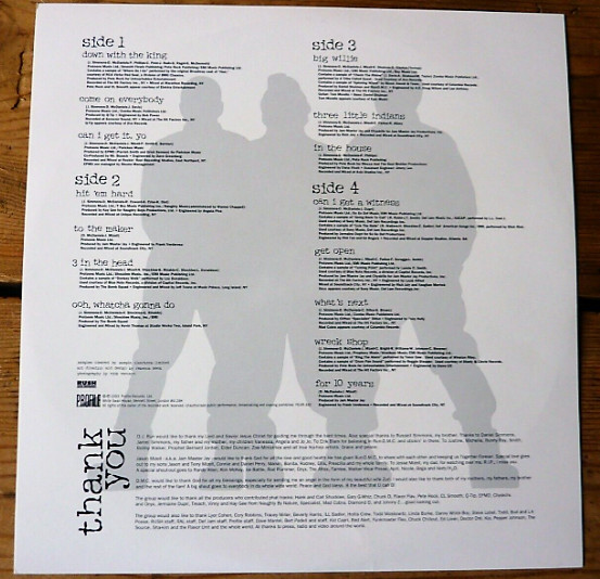 Run-DMC - Down With The King | Profile Records (FILER 440) - 4